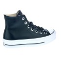 Zapatillas botas Converse zapatos Mujer modelo Chuck Taylor All Star Plataforma Piel Negro Cordón