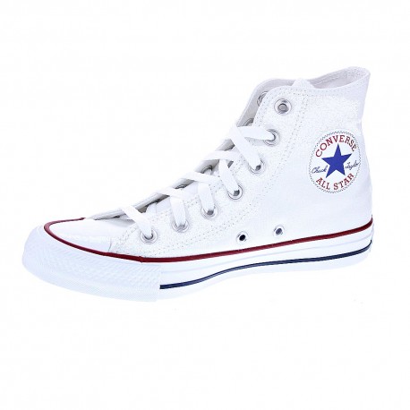 Zapatillas botas Converse zapatos Mujer modelo Star Player Blanco Cordón