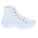 Zapatillas botas Converse zapatos Mujer modelo Lugged Platform Blanco 