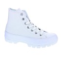 Zapatillas botas Converse zapatos Mujer modelo Lugged Platform Blanco 