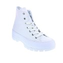 Zapatillas botas Converse zapatos Mujer modelo Lugged Platform Blanco 