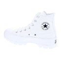 Zapatillas botas Converse zapatos Mujer modelo Lugged Platform Blanco 