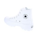 Zapatillas botas Converse zapatos Mujer modelo Lugged Platform Blanco 