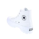 Zapatillas botas Converse zapatos Mujer modelo Lugged Platform Blanco 