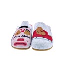 Pantuflas Potatoes zapatos Mujer modelo Haslach Gris 