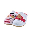 Pantuflas Potatoes zapatos Mujer modelo Haslach Gris 