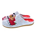Pantuflas Potatoes zapatos Mujer modelo Haslach Gris 