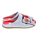 Pantuflas Potatoes zapatos Mujer modelo Haslach Gris 