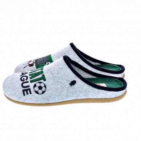 Pantuflas Potatoes zapatos Hombre modelo Buje Gris 