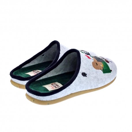 Pantuflas Potatoes zapatos Hombre modelo Buje Gris 