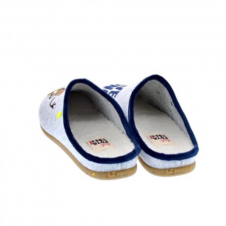 Pantuflas Potatoes zapatos Hombre modelo Modling Gris 