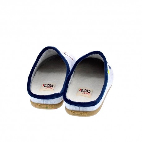 Pantuflas Potatoes zapatos Hombre modelo Modling Gris 