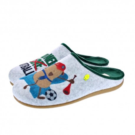 Pantuflas Potatoes zapatos Hombre modelo Kolssas Gris 