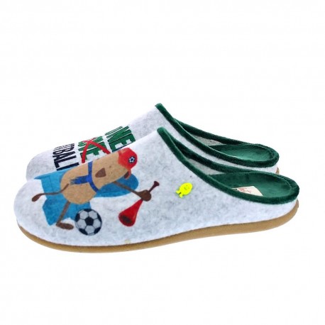 Pantuflas Potatoes zapatos Hombre modelo Kolssas Gris 