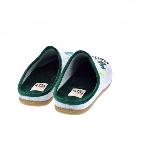 Pantuflas Potatoes zapatos Hombre modelo Kolssas Gris 