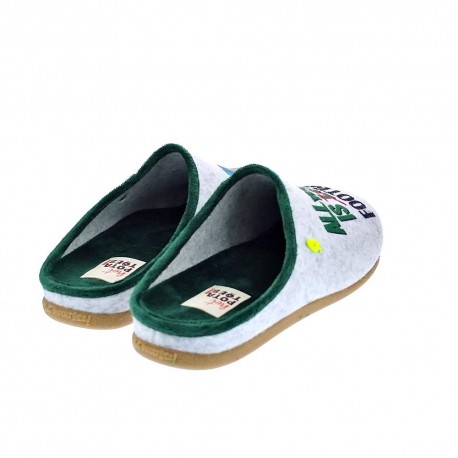 Pantuflas Potatoes zapatos Hombre modelo Kolssas Gris 