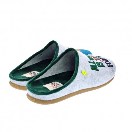 Pantuflas Potatoes zapatos Hombre modelo Kolssas Gris 