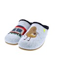 Pantuflas Potatoes zapatos Hombre modelo Bezau Gris 