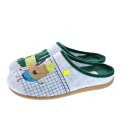 Pantuflas Potatoes zapatos Niño modelo Dalarna Gris 