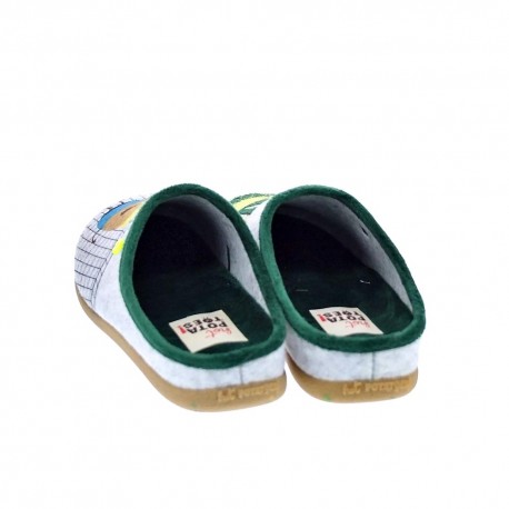 Pantuflas Potatoes zapatos Niño modelo Dalarna Gris 