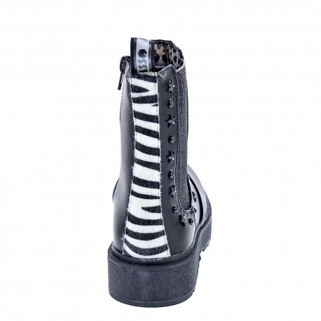 Botines Asso zapatos Niña modelo AG12551 Negro 