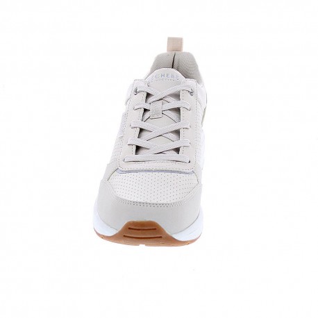 Zapatillas Skechers zapatos Mujer modelo Billion-Subtle Blanco Cordón