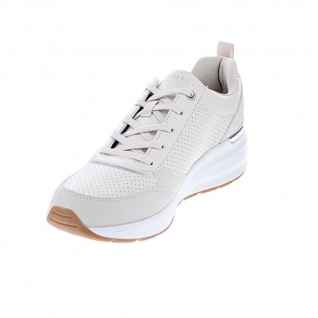 Zapatillas Skechers zapatos Mujer modelo Billion-Subtle Blanco Cordón