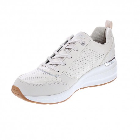 Zapatillas Skechers zapatos Mujer modelo Billion-Subtle Blanco Cordón