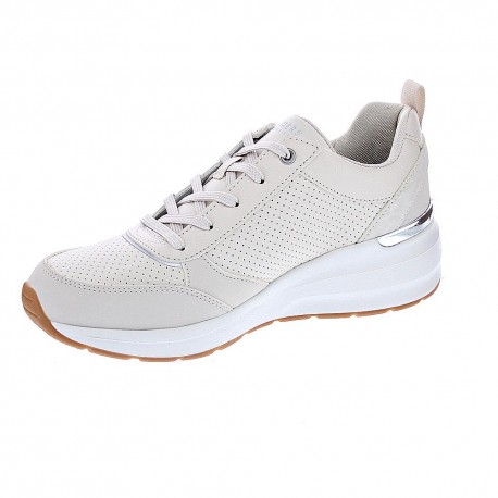 Zapatillas Skechers zapatos Mujer modelo Billion-Subtle Blanco Cordón