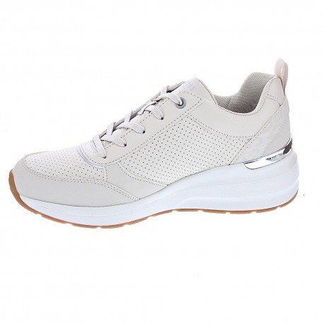 Zapatillas Skechers zapatos Mujer modelo Billion-Subtle Blanco Cordón