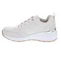 Zapatillas Skechers zapatos Mujer modelo Billion-Subtle Blanco Cordón