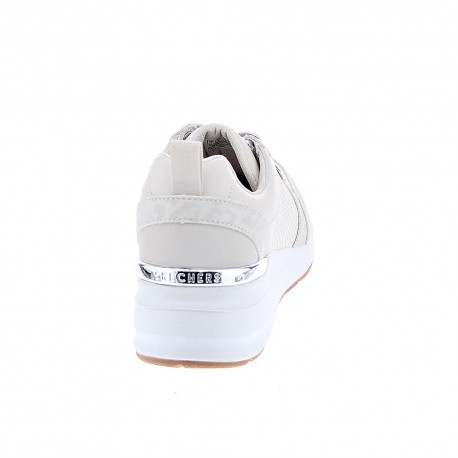 Zapatillas Skechers zapatos Mujer modelo Billion-Subtle Blanco Cordón