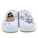 Pantuflas Potatoes zapatos Mujer modelo Lorch Gris 