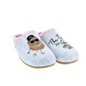 Pantuflas Potatoes zapatos Mujer modelo Lorch Gris 