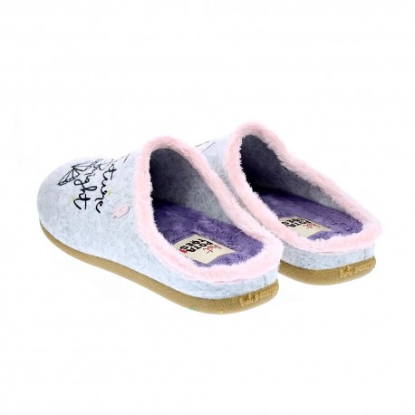 Pantuflas Potatoes zapatos Mujer modelo Lorch Gris 