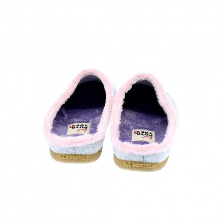 Pantuflas Potatoes zapatos Mujer modelo Lorch Gris 