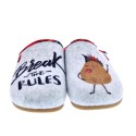 Pantuflas Potatoes zapatos Mujer modelo Abtenau Gris 