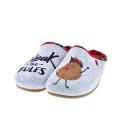 Pantuflas Potatoes zapatos Mujer modelo Abtenau Gris 