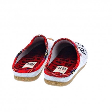 Pantuflas Potatoes zapatos Mujer modelo Abtenau Gris 