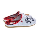 Pantuflas Potatoes zapatos Mujer modelo Abtenau Gris 
