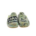Pantuflas Potatoes zapatos Mujer modelo Lungau Gris 