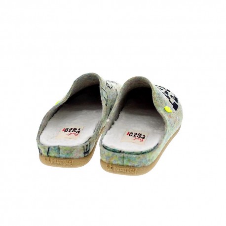 Pantuflas Potatoes zapatos Mujer modelo Lungau Gris 