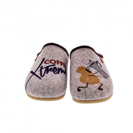 Pantuflas Potatoes zapatos Mujer modelo Preding Beige 