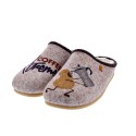 Pantuflas Potatoes zapatos Mujer modelo Preding Beige 