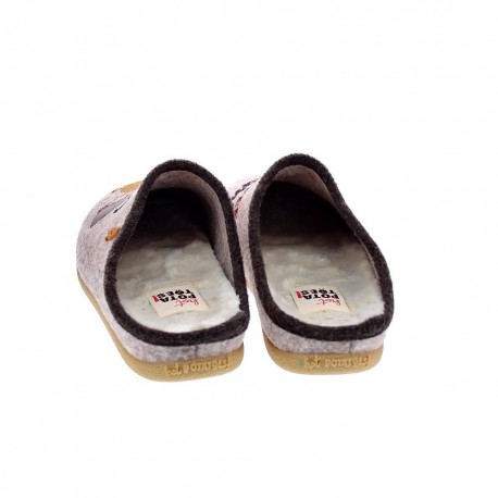 Pantuflas Potatoes zapatos Mujer modelo Preding Beige 