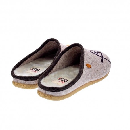 Pantuflas Potatoes zapatos Mujer modelo Preding Beige 
