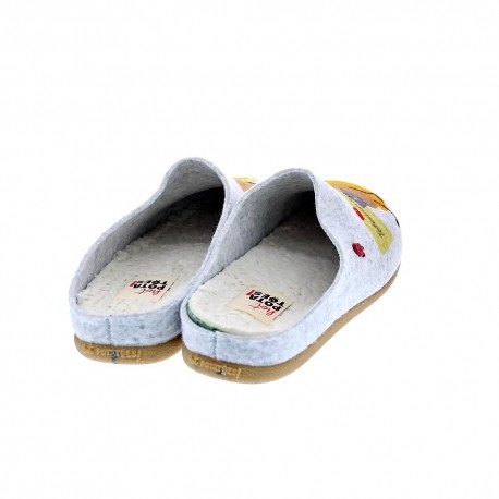 Pantuflas Potatoes zapatos Hombre modelo Loruns Gris 