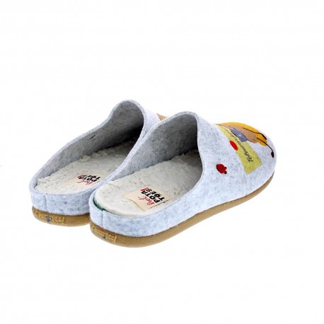 Pantuflas Potatoes zapatos Hombre modelo Loruns Gris 