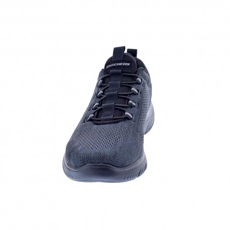 Zapatillas Skechers zapatos Hombre modelo Summits-Louvin Gris Elástico