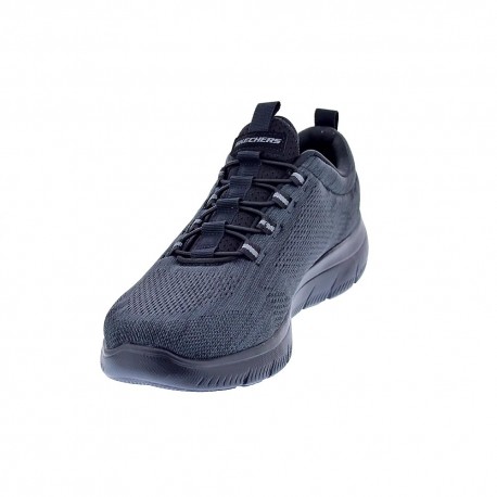 Zapatillas Skechers zapatos Hombre modelo Summits-Louvin Gris Elástico